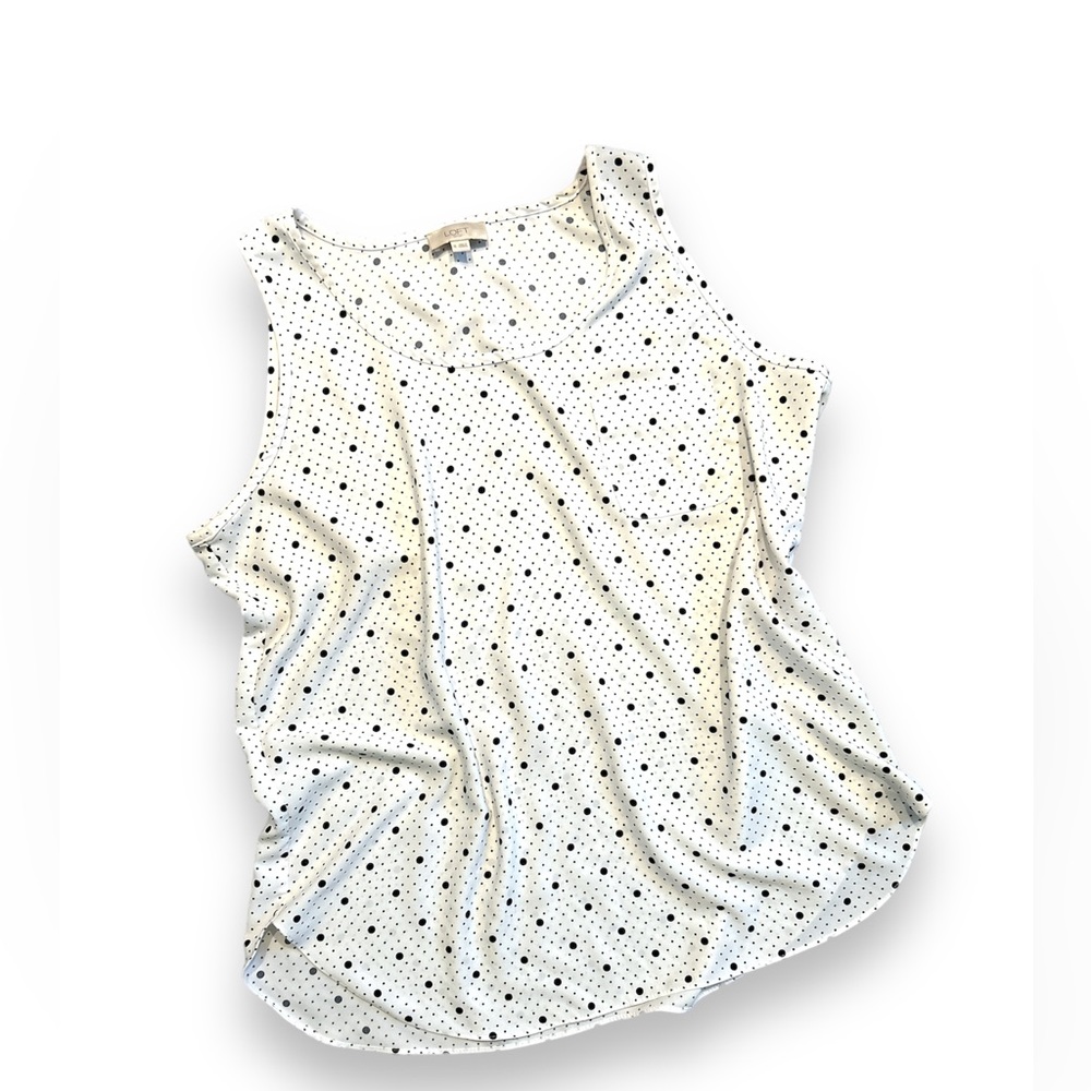 3/$15 Loft single pocket Dress tank top blouse